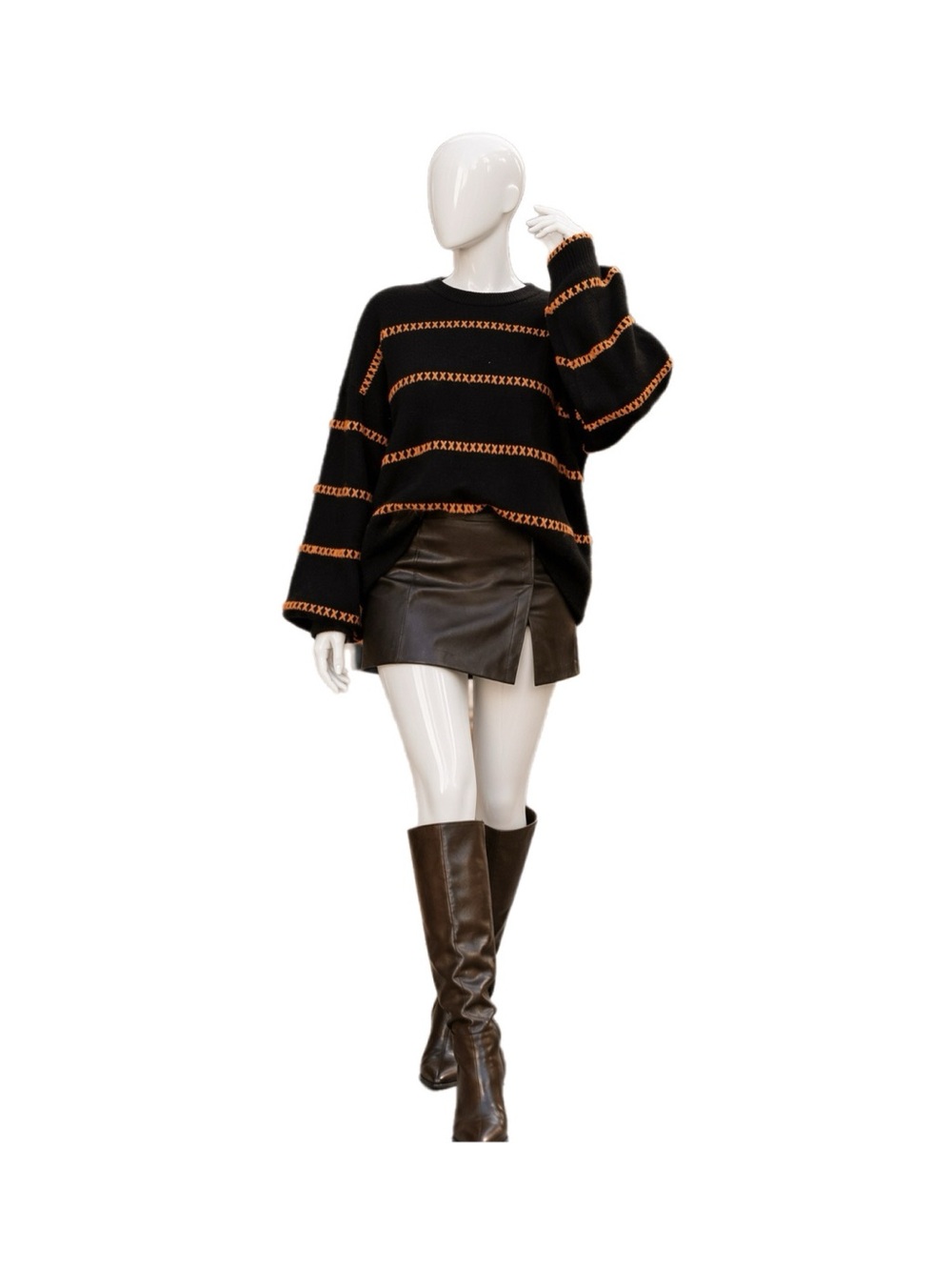FANTASTIC FAWN oversized Halloween vibes sweater S M L